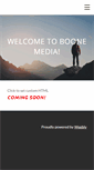 Mobile Screenshot of boonemedia.com